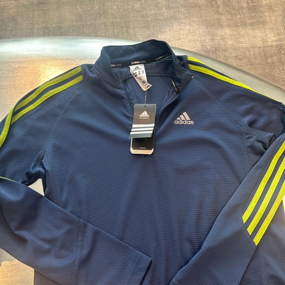 Adidas quarter zip athletic top